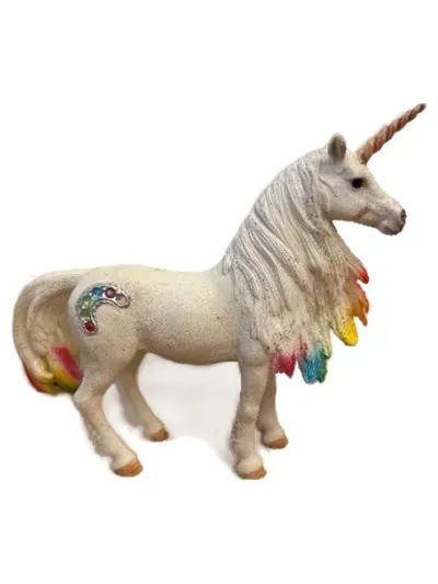Schleich Regenbogen Einhorn Spielfigur Fantasy Pferd Weiß 13cm