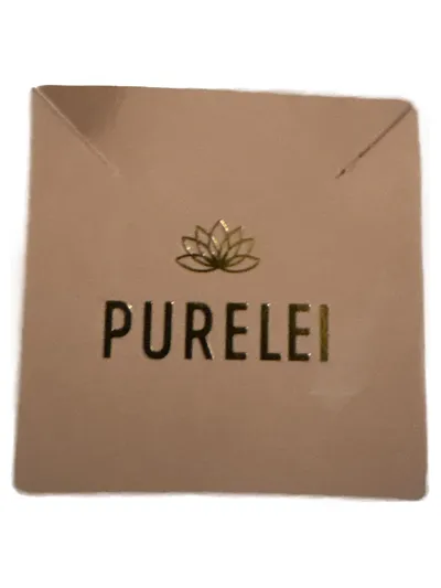 PURELEI Armband Gold Damen 19cm Minimalistisch Uni Metall Alltag