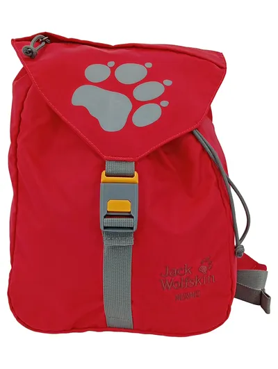 Jack Wolfskin Murmel Kinder Rucksack Rot Outdoor 6L Polyester