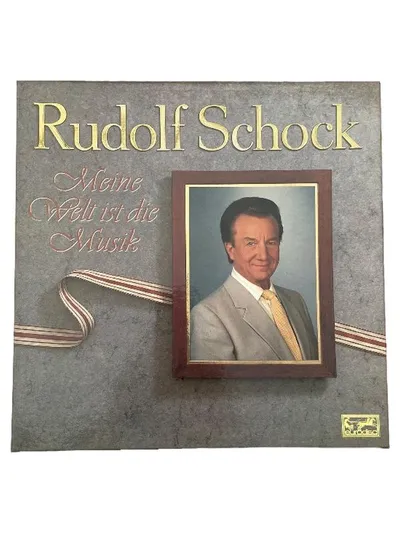 Rudolf Schock Meine Welt ist die Musik LP Vinyl Eurodisc Klassik Operette