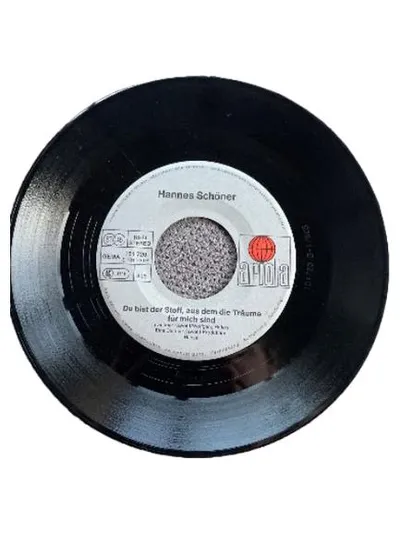 Hannes Schöner Judy's Café Schlager 7" Vinyl Single Ariola 101 720
