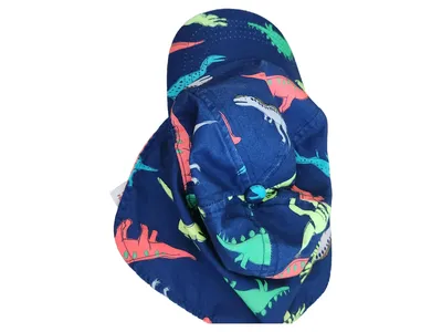 Carter's Kinder Cap Blau Dinosaurier Muster 0-9 Monate