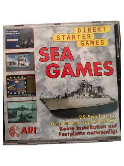 Sea Games ARI Direkt Starter Games PC CD-ROM 25 Spiele Simulation