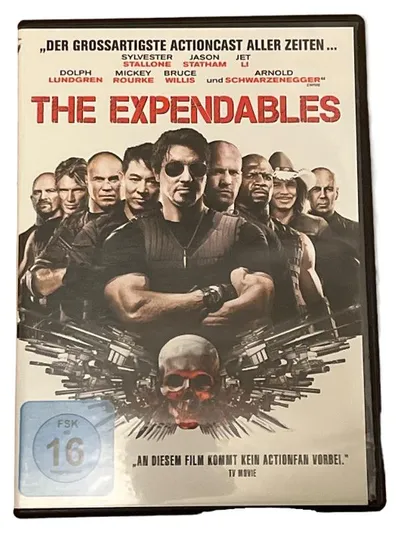 The Expendables DVD Actionfilm Sylvester Stallone Jason Statham Jet Li Krieg