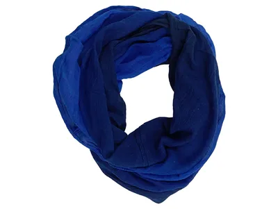 CECIL Damen Loop Schal Schlauchschal Blau Farbverlauf Baumwolle 152x47 cm