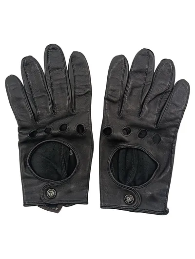 Roeckl Herren Lederhandschuhe Autofahrerhandschuhe Schwarz Gr. 8