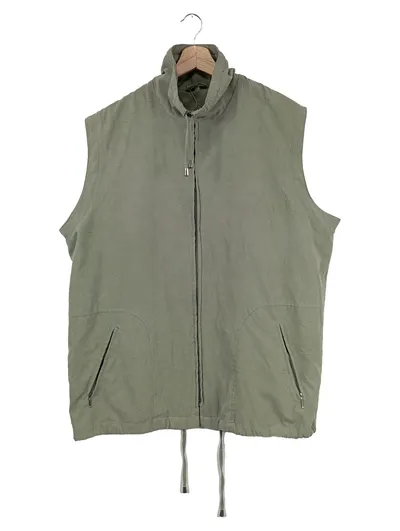 MYHY Leichte Weste Damen Gr. 46/3XL Oliv Casual Kapuze Reißverschluss