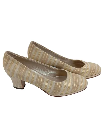 Brunella Damen Ballerinas gestreift Größe 38.5 Elegant Mehrfarbig