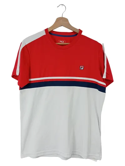 FILA Herren Sport T-Shirt Gr. 50/M Mehrfarbig Polyester
