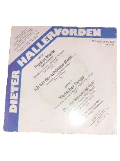 Dieter Hallervorden AMIGA Quartett Vinyl Single DDR Schlager Comedy