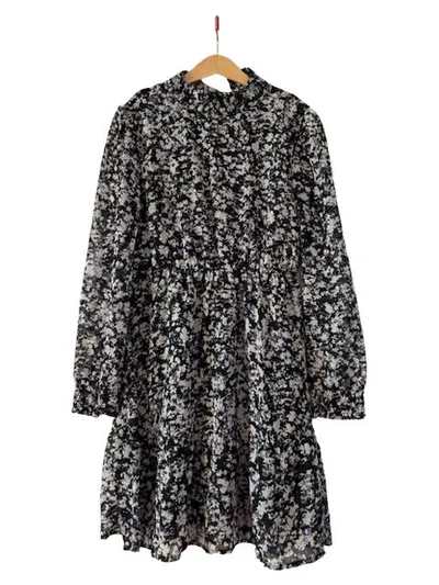 Garcia Kinder Freizeitkleid Blumenmuster Gr. 152 Mehrfarbig Feminin