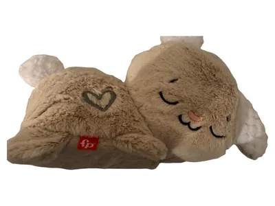 Fisher-Price Schlummer Otter Schaf Kuscheltier Baby Einschlafhilfe Beige 16cm