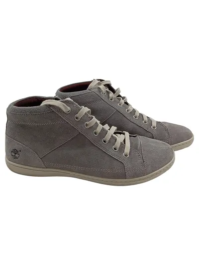 Timberland Sneaker High Grau Damen Gr. 39 Wildleder Casual