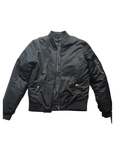 Missguided Damen Bomberjacke Gr. 36/S Schwarz Casual