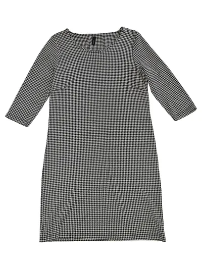 Soyaconcept Damen Etuikleid Gr. 40/L Grafisch Mehrfarbig