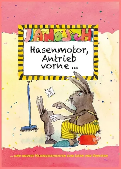 Hasenmotor und andere Hasengeschichten von Janosch Kinderbuch Hardcover Deutsch