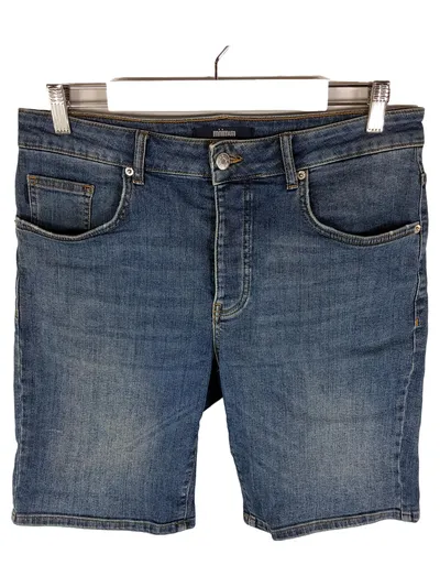 Minimum Jeans Shorts Herren Denim Bermuda Blau Gr. M W32 Casual