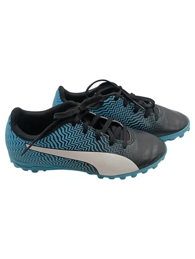 PUMA Fussballschuhe Kinder Nockenschuhe Schwarz Gr. 32