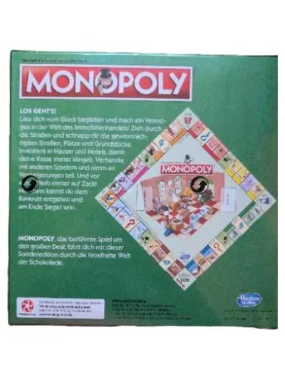 Monopoly Schokolade Sonderedition Hasbro Brettspiel Familienspiel ab 8 Jahre