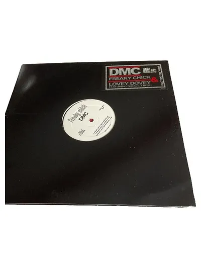 DMC Freaky Chick & Lovey Dovey feat. Doug E. Fresh Vinyl Single Hip-Hop