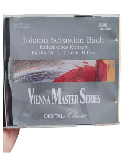Bach Italienisches Konzert Partita Nr.1 Toccata B-Dur CD Pilz Vienna Master