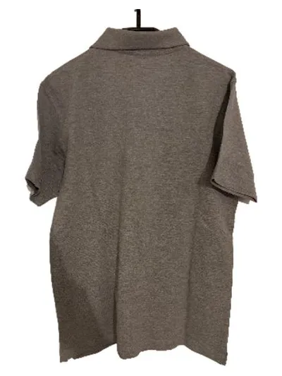 Promodoro Herren Poloshirt Gr. M grau meliert Kurzarm Basic