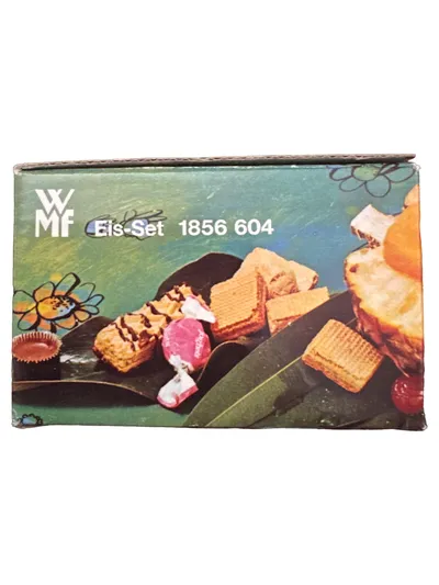 WMF Eis Set 1856 604 Servierset Metall Klassisch
