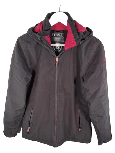 Killtec Kinder Winterjacke Gr. 176 Grau Wasserdicht Winddicht Outdoor
