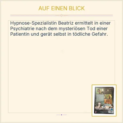 e-m-s Hypnose DVD Thriller Horror Psychiatrie Mystery FSK 16