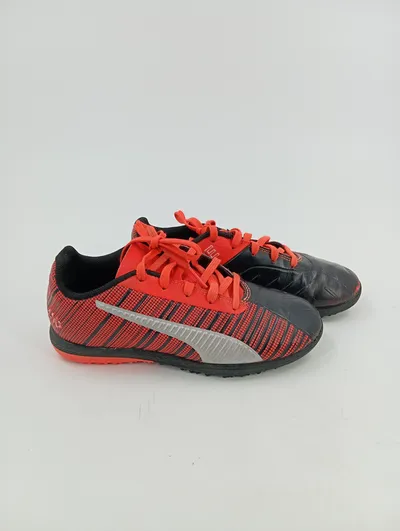 PUMA Kinder Fussballschuhe Gr. 31 Rot Sportlich