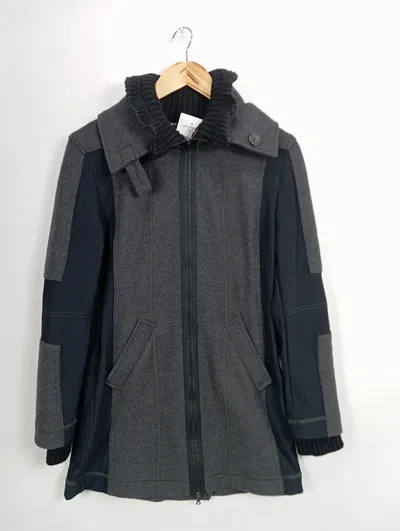 MARC CAIN SPORTS Damen Sweatjacke Gr. 38/M Grau Elegant Klassisch