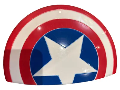 Marvel Captain America Schild Kinder Fanartikel Mehrfarbig Spielzeug Cosplay