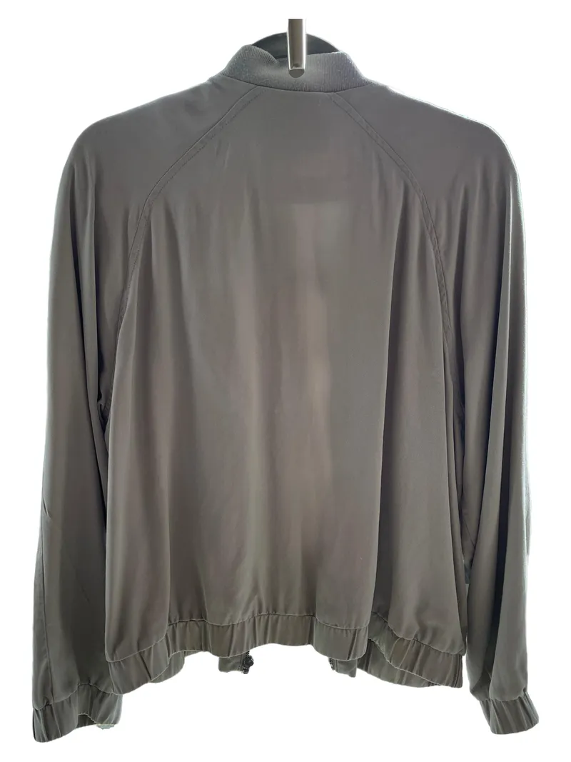 ARMEDANGELS Bomberjacke Herren Grau Casual Freizeit Gr. XL Lyocell 3