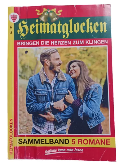 Heimatglocken Sammelband Nr. 113 Kelter Heftroman Taschenbuch Deutsch 5 Romane