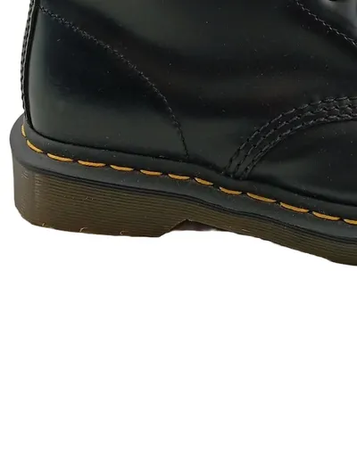 Dr. Martens 1460 Damen Stiefel Schwarz Leder Schnürstiefel Gr. 38