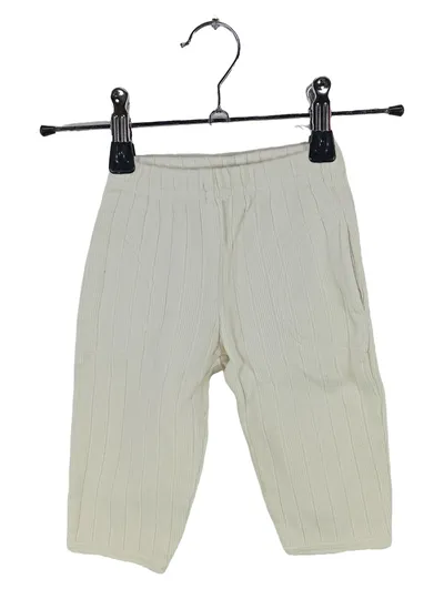 Berti Baby Stoffhose Gr. 62 Beige Rippstrick Baumwolle Hose