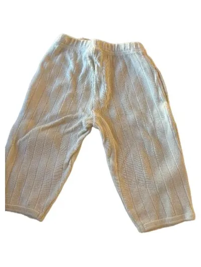 Berti Baby Stoffhose Gr. 62 Beige Rippstrick Baumwolle Hose