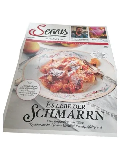 Servus in Stadt & Land Zeitschrift - Es lebe der Schmarrn - März Ausgabe