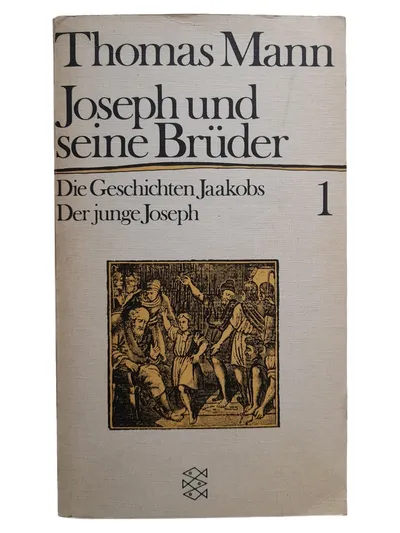 Thomas Mann Joseph und seine Brüder 1 Hardcover Historischer Roman Deutsch
