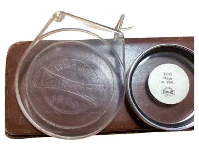 Arnz Haze 100 Kamera Filter UV Objektiv Vintage Silber