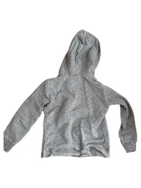 FC Bayern München Kinder Sweatjacke Kapuze Logo Print Grau Gr. 128 2