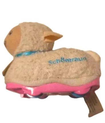 VTech Schöntraud Schaf Stofftier Nachziehspielzeug mit Rollen Beige 11cm