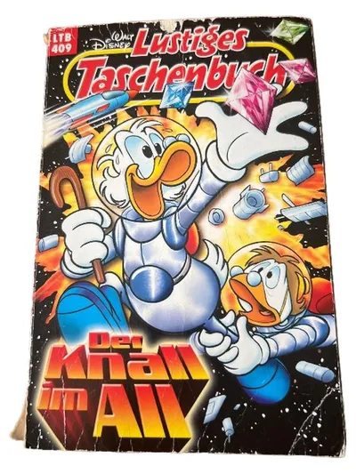 Walt Disney Lustiges Taschenbuch Der Knall im All LTB 409 Deutsch