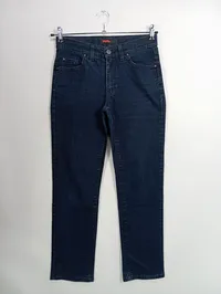 ANGELS Mom Jeans Damen Gr. 36/S Blau High Waist Denim 1