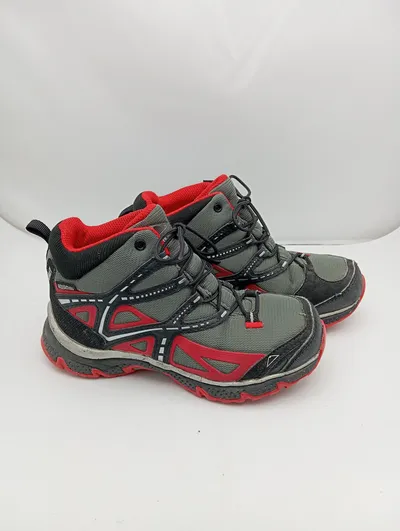 MCKINLEY Outdoorschuhe Kinder Gr. 29 Mehrfarbig Grau Rot Wanderschuhe