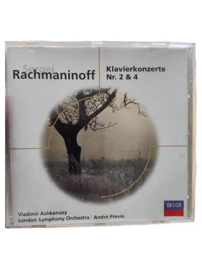 Rachmaninoff Klavierkonzerte Nr. 2 & 4 CD Ashkenazy London Symphony Decca
