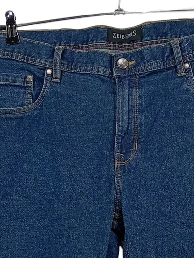 Zerberus Jeans Regular Fit Herren Blau W27 L31 Baumwolle Stretch