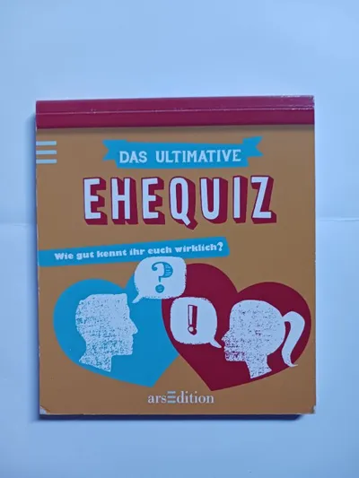 Ars Edition Ehequiz 111 Fragen Partnerschaftsspiel Hochzeit Jubiläum Quiz