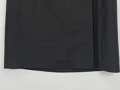Beymen Business Damen Faltenrock Grau Kariert Wolle Midirock Gr. 40 L