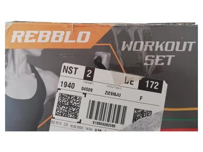 Rebblo Workout Set Widerstandsbänder Fitness Training Resistance Bands